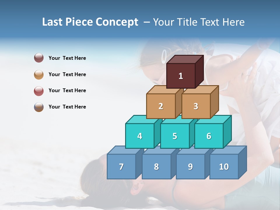 Mommy People Girl PowerPoint Template