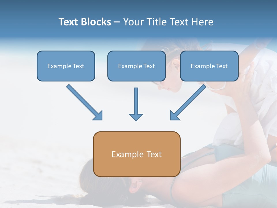 Mommy People Girl PowerPoint Template