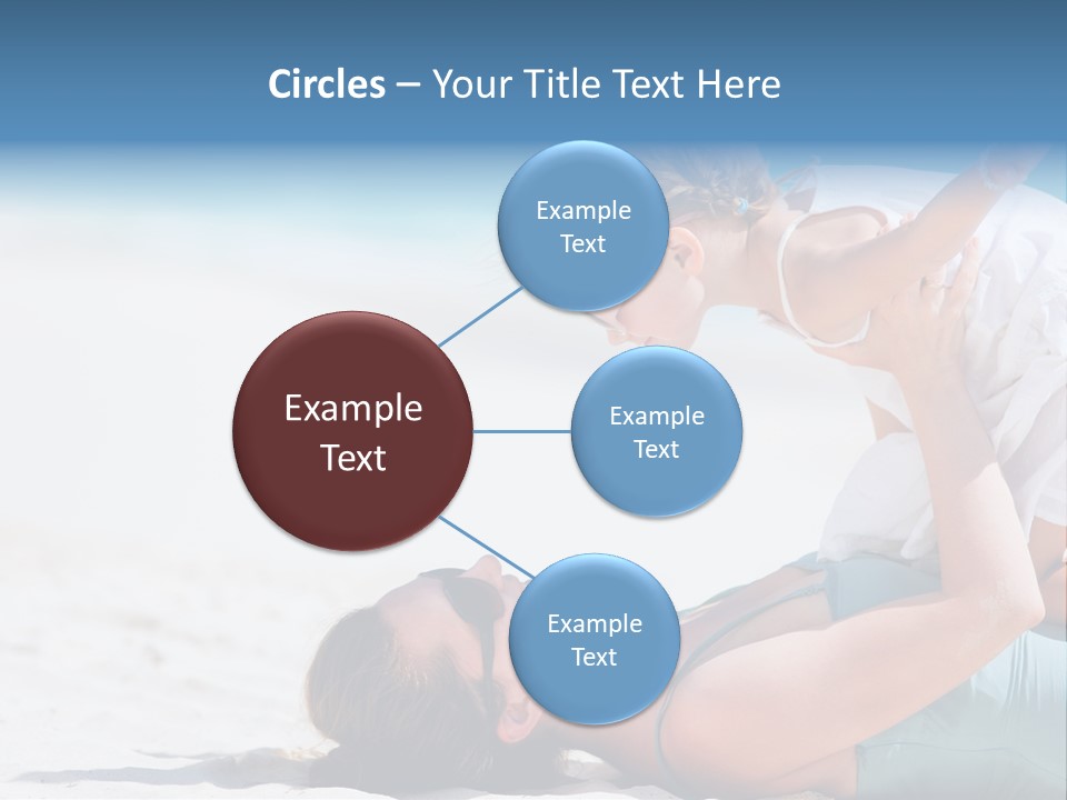 Mommy People Girl PowerPoint Template