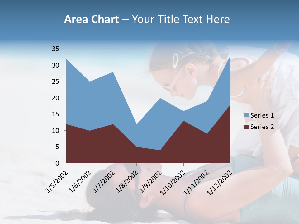 Mommy People Girl PowerPoint Template