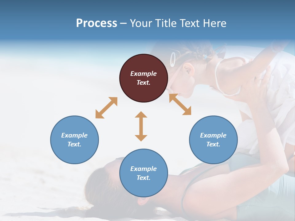 Mommy People Girl PowerPoint Template