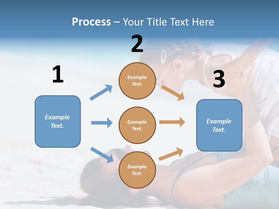 Mommy People Girl PowerPoint Template