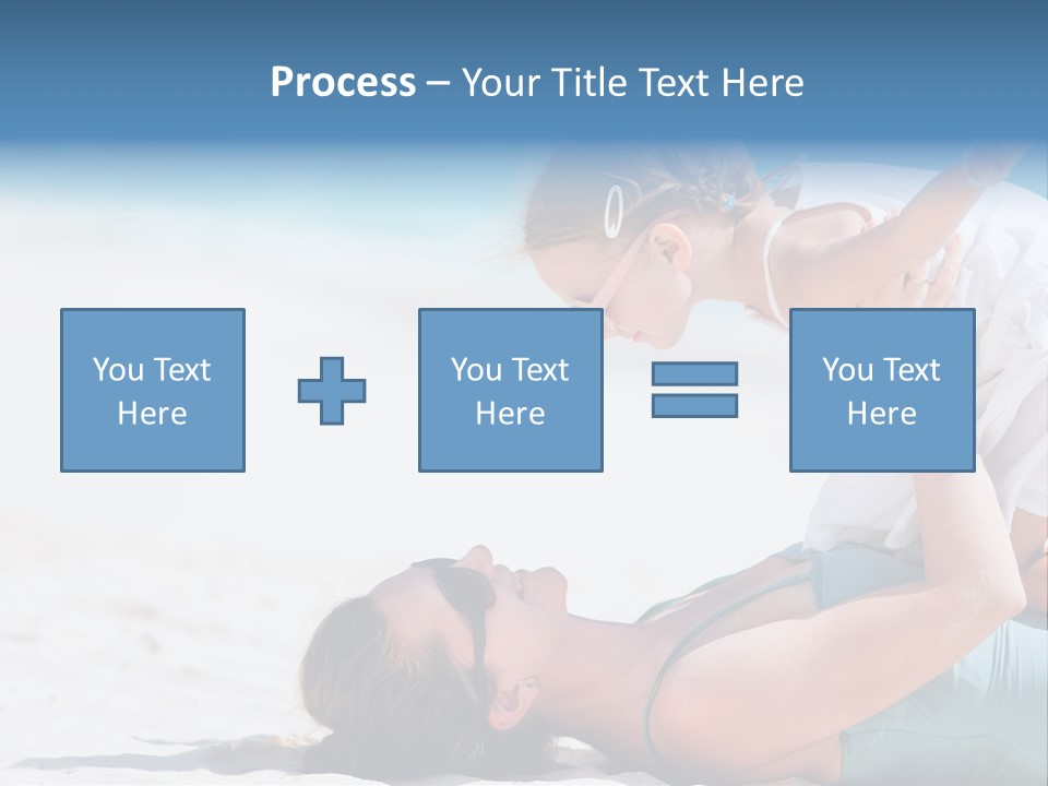 Mommy People Girl PowerPoint Template