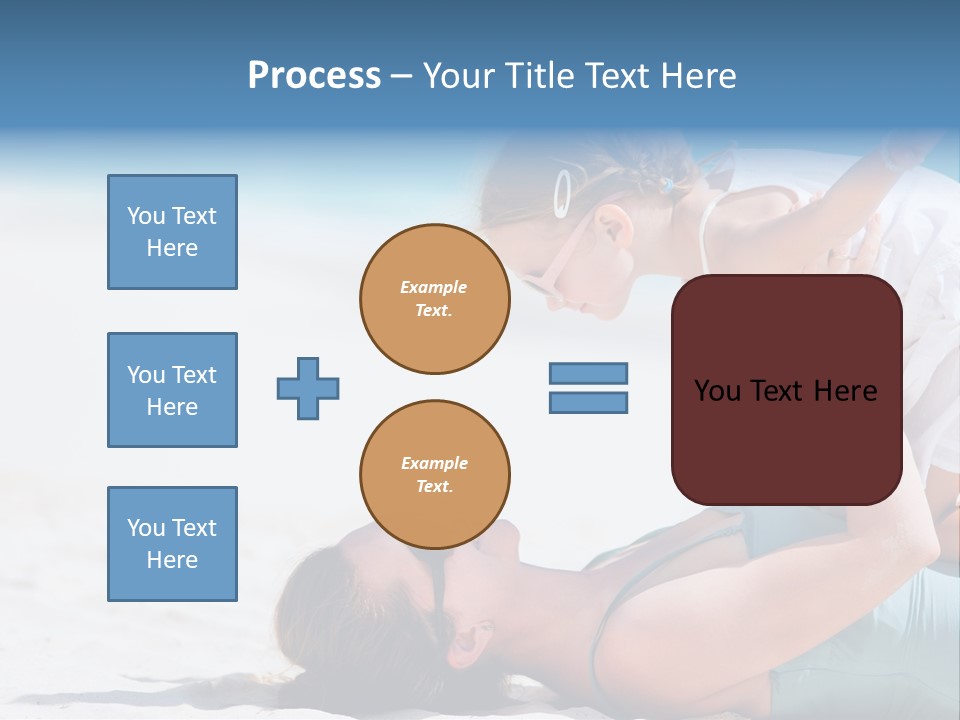 Mommy People Girl PowerPoint Template