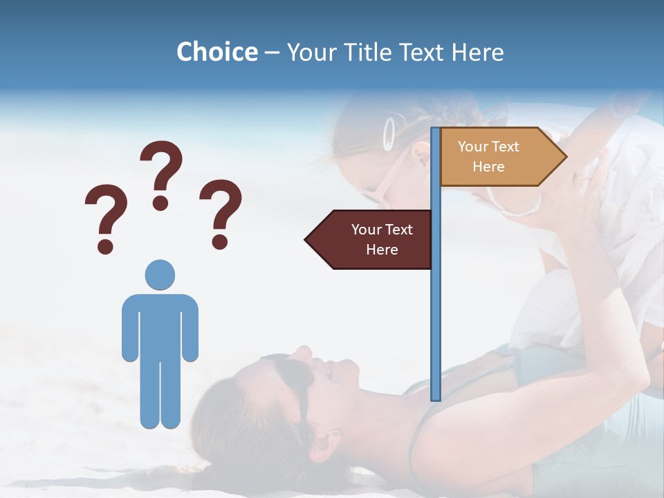 Mommy People Girl PowerPoint Template