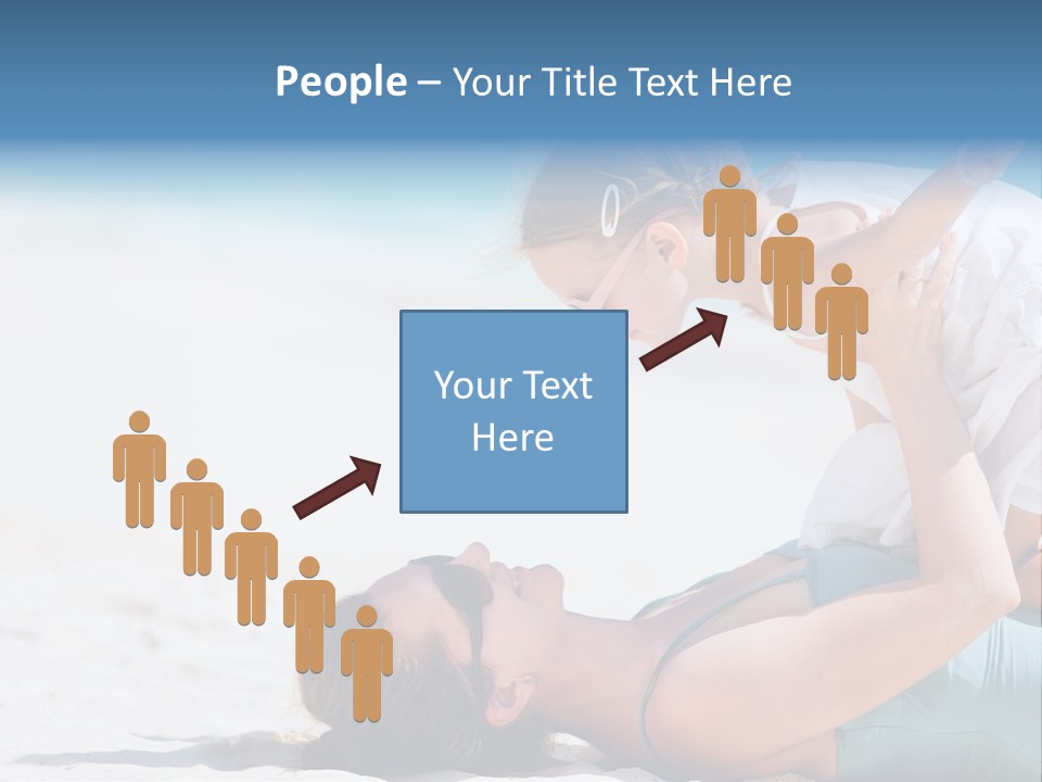 Mommy People Girl PowerPoint Template