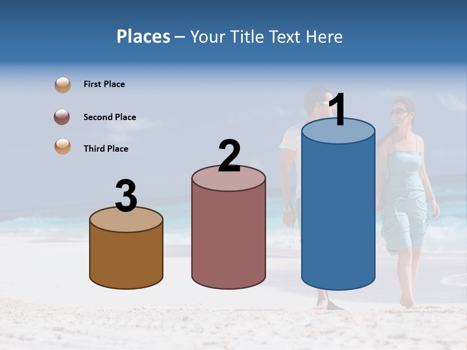 Female Water Attractive PowerPoint Template