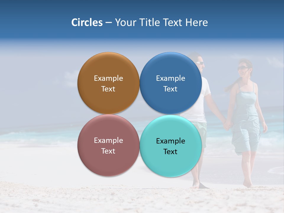 Female Water Attractive PowerPoint Template