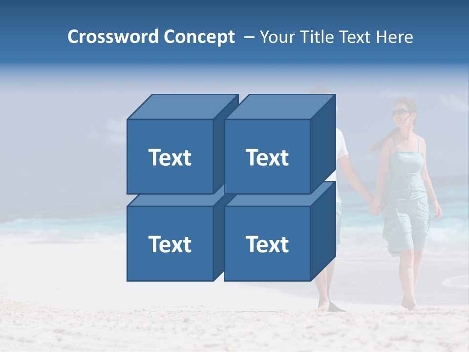 Female Water Attractive PowerPoint Template