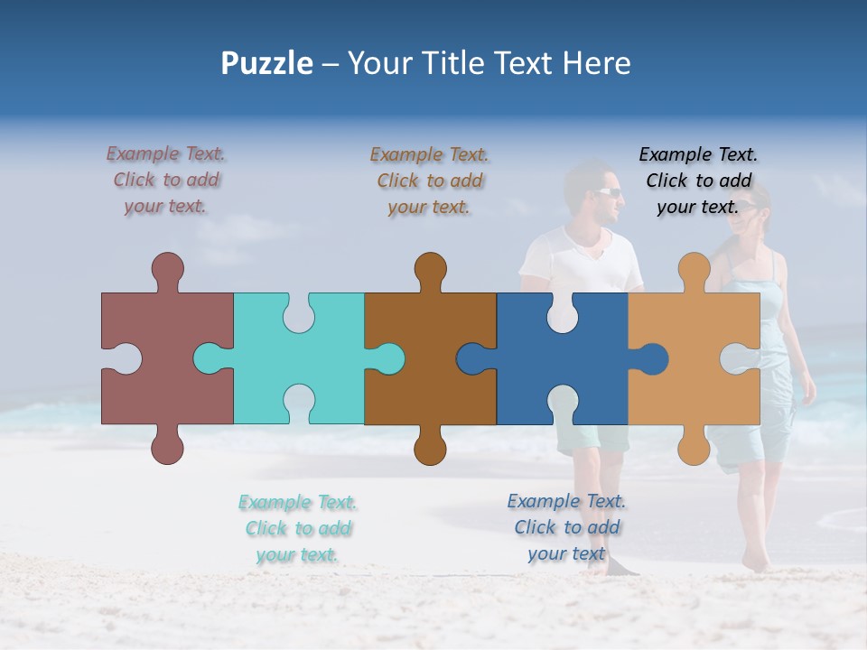 Female Water Attractive PowerPoint Template