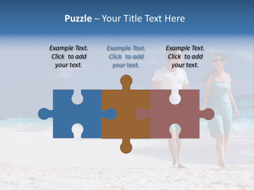 Female Water Attractive PowerPoint Template