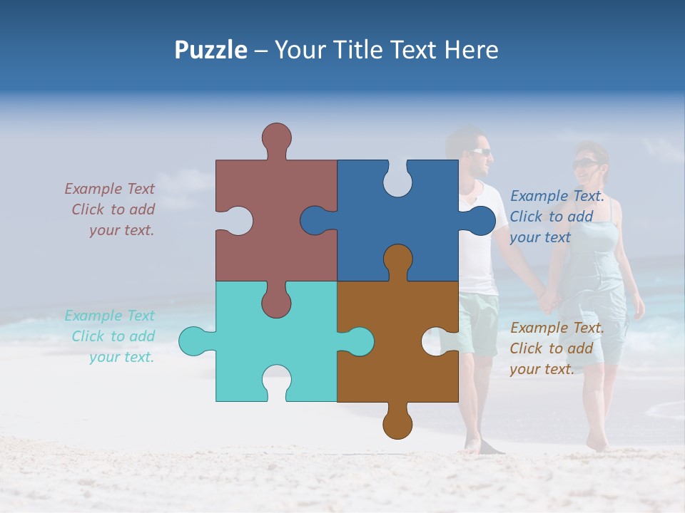 Female Water Attractive PowerPoint Template