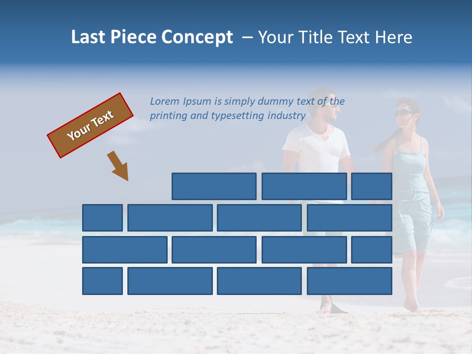 Female Water Attractive PowerPoint Template