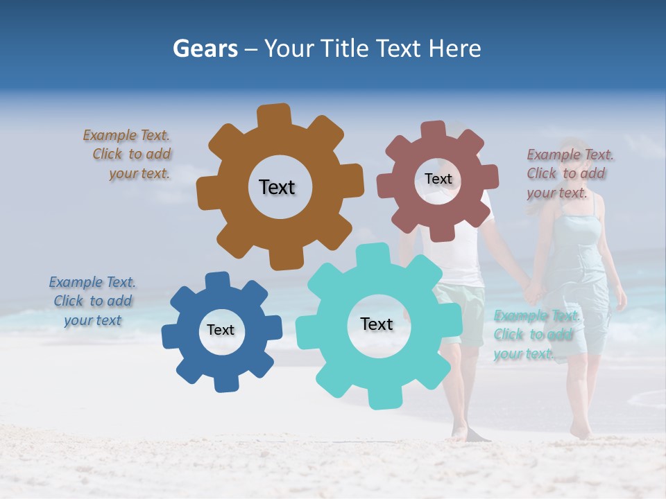 Female Water Attractive PowerPoint Template