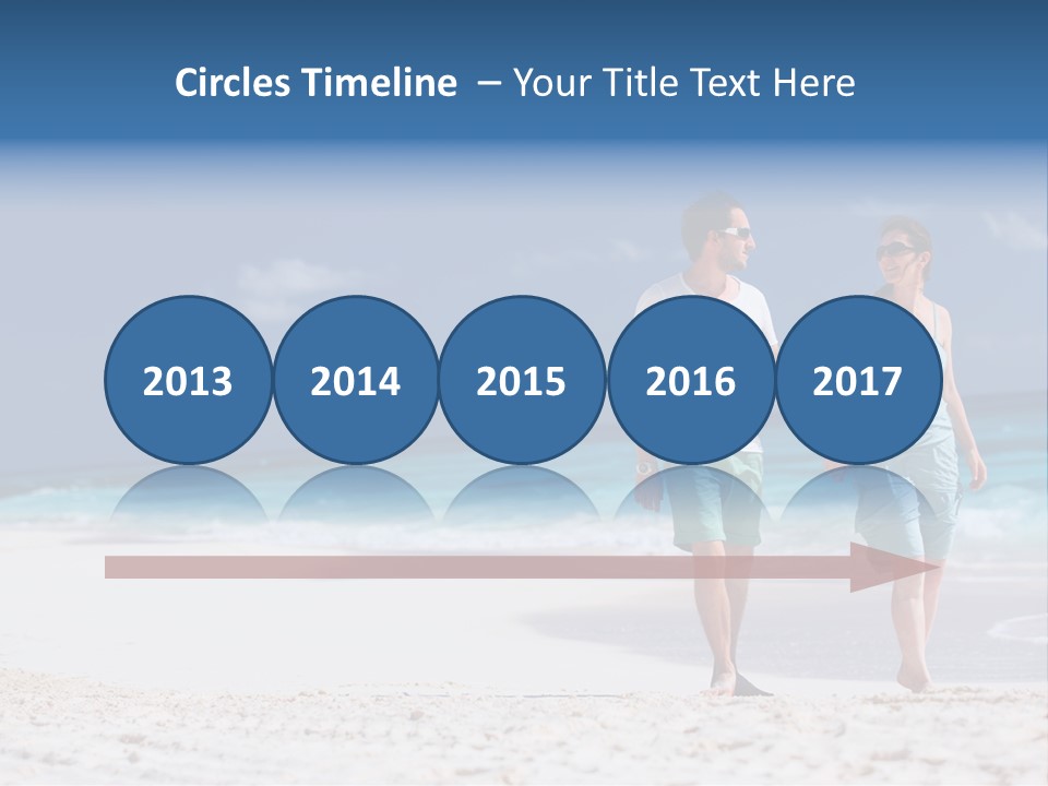 Female Water Attractive PowerPoint Template