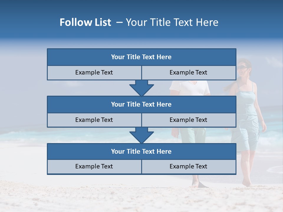 Female Water Attractive PowerPoint Template