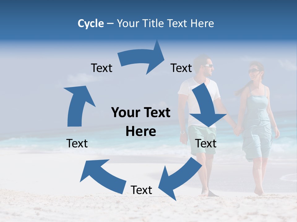 Female Water Attractive PowerPoint Template