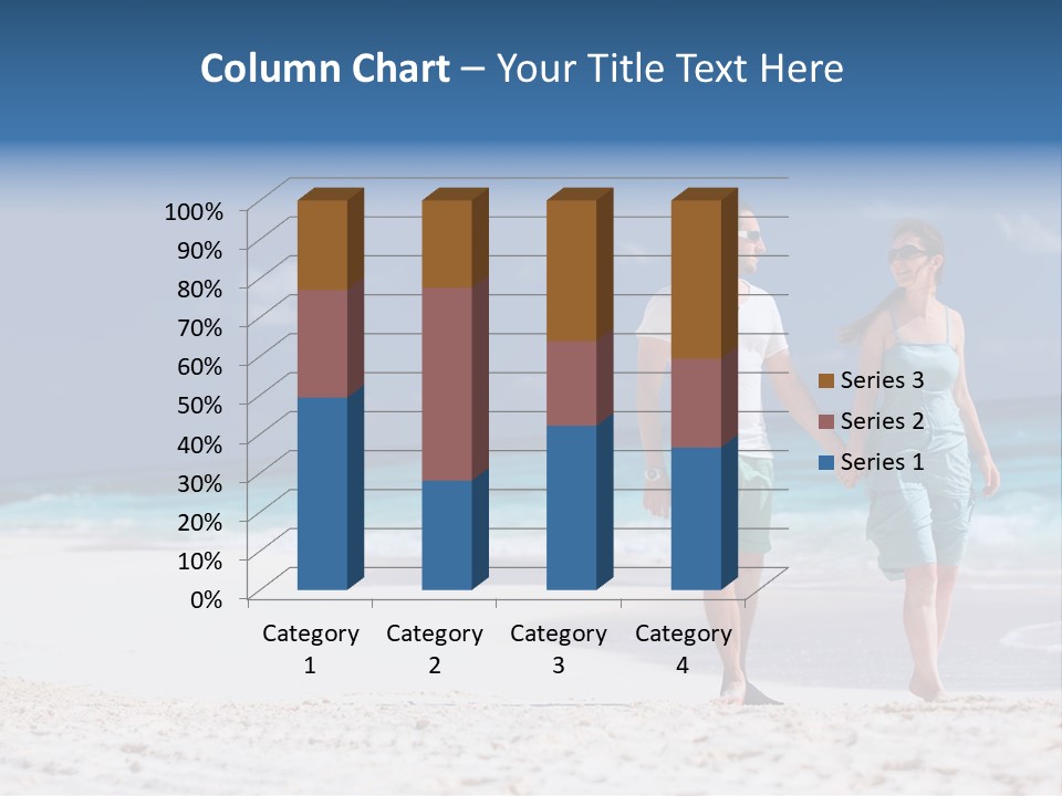 Female Water Attractive PowerPoint Template