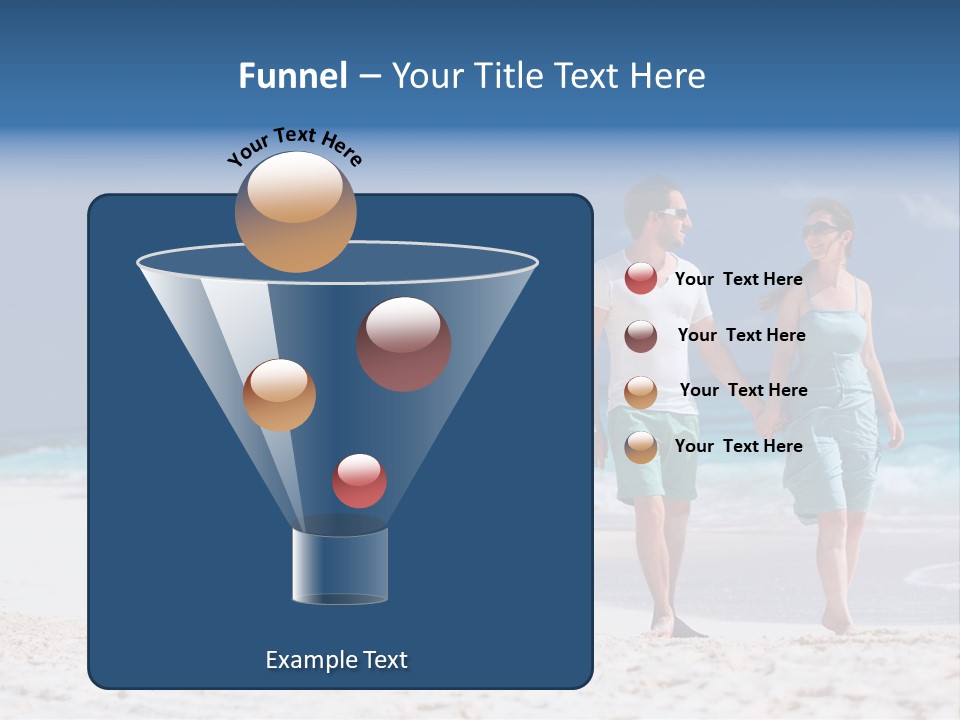 Female Water Attractive PowerPoint Template