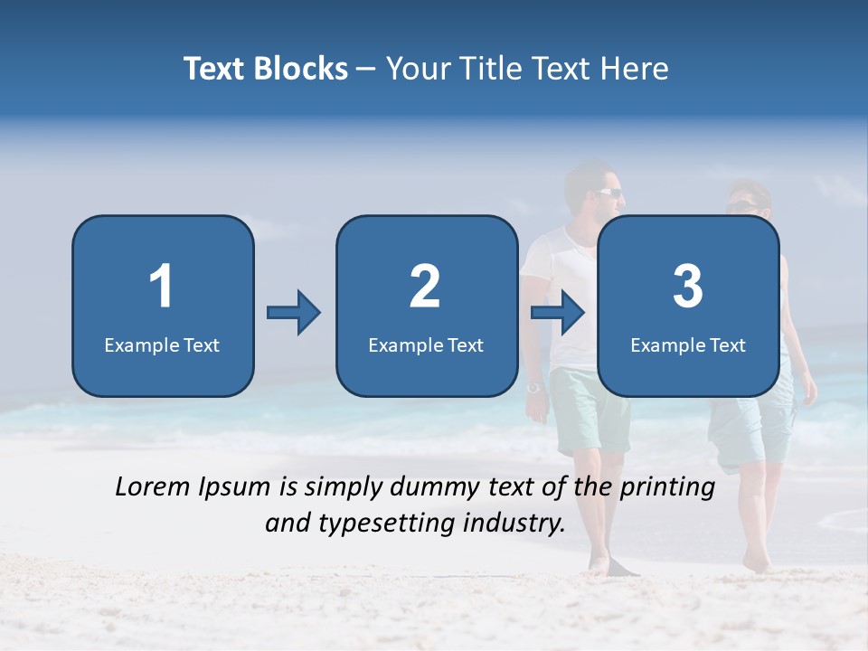 Female Water Attractive PowerPoint Template