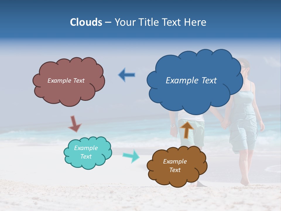 Female Water Attractive PowerPoint Template