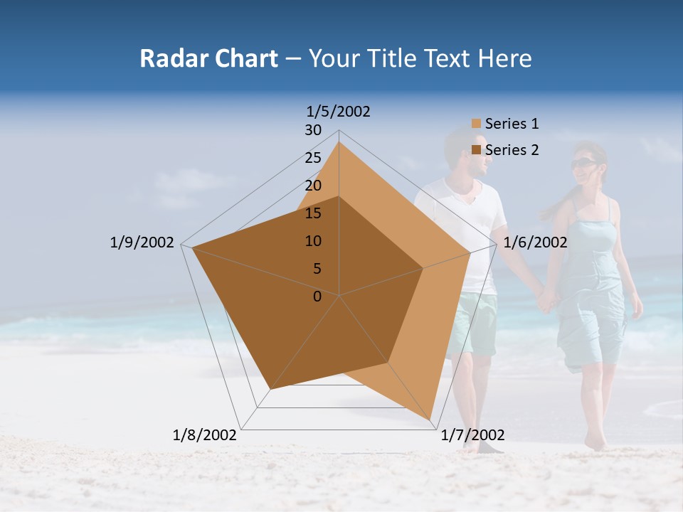 Female Water Attractive PowerPoint Template