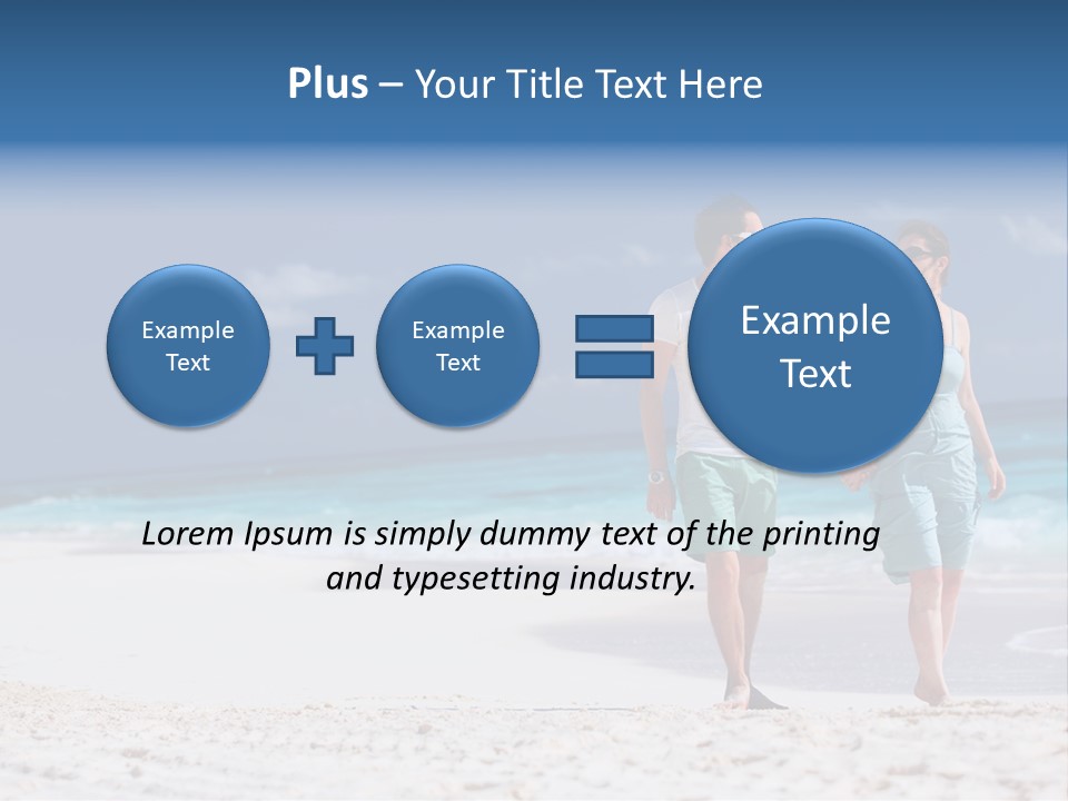 Female Water Attractive PowerPoint Template