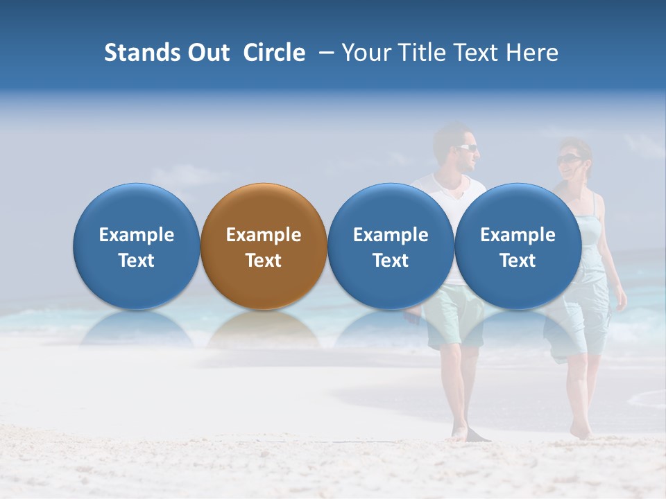 Female Water Attractive PowerPoint Template