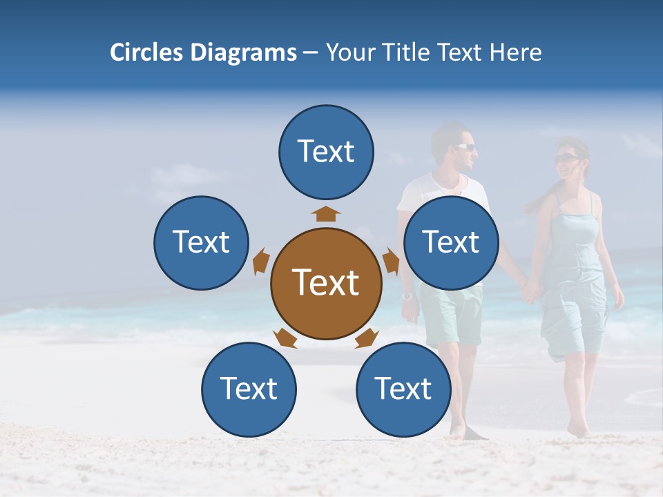 Female Water Attractive PowerPoint Template