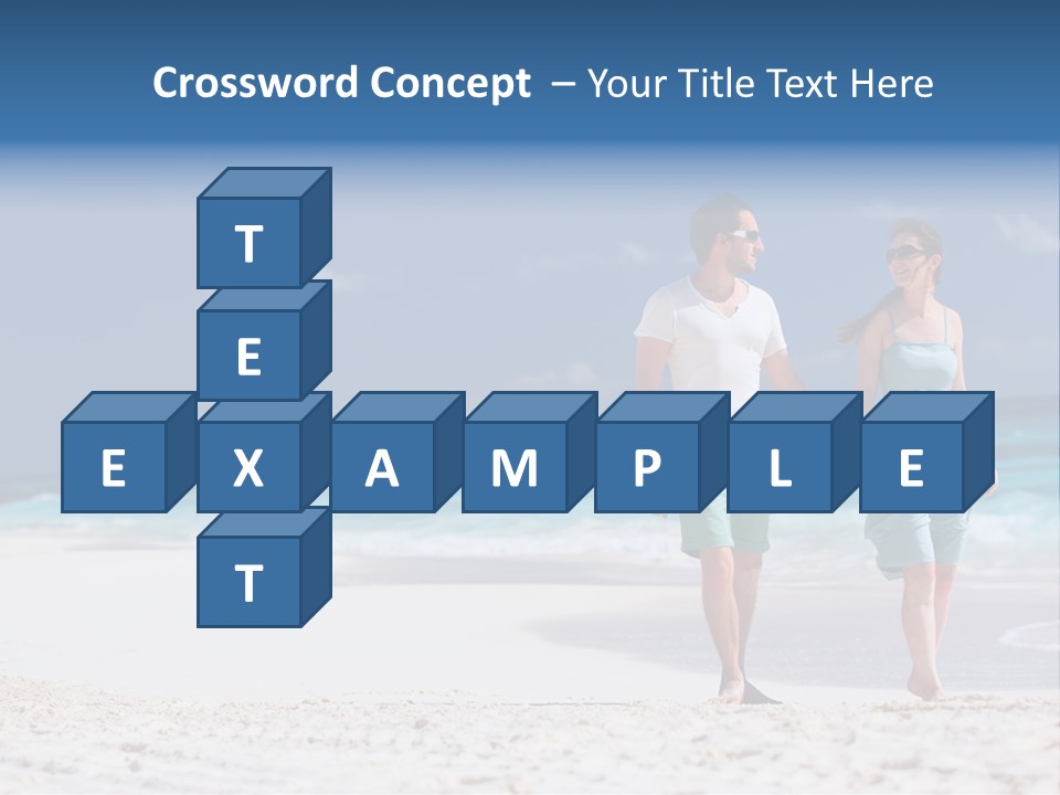 Female Water Attractive PowerPoint Template