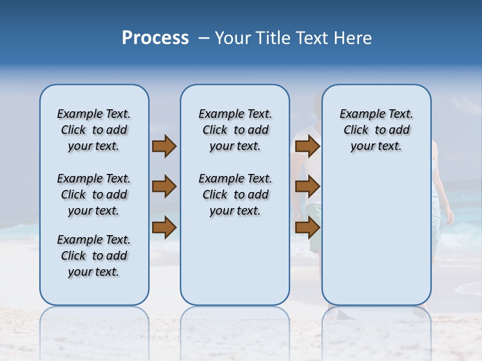 Female Water Attractive PowerPoint Template
