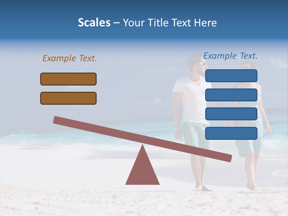 Female Water Attractive PowerPoint Template