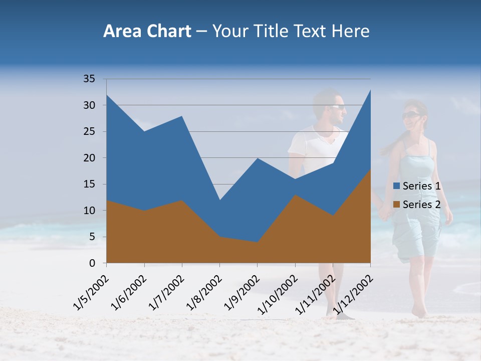 Female Water Attractive PowerPoint Template
