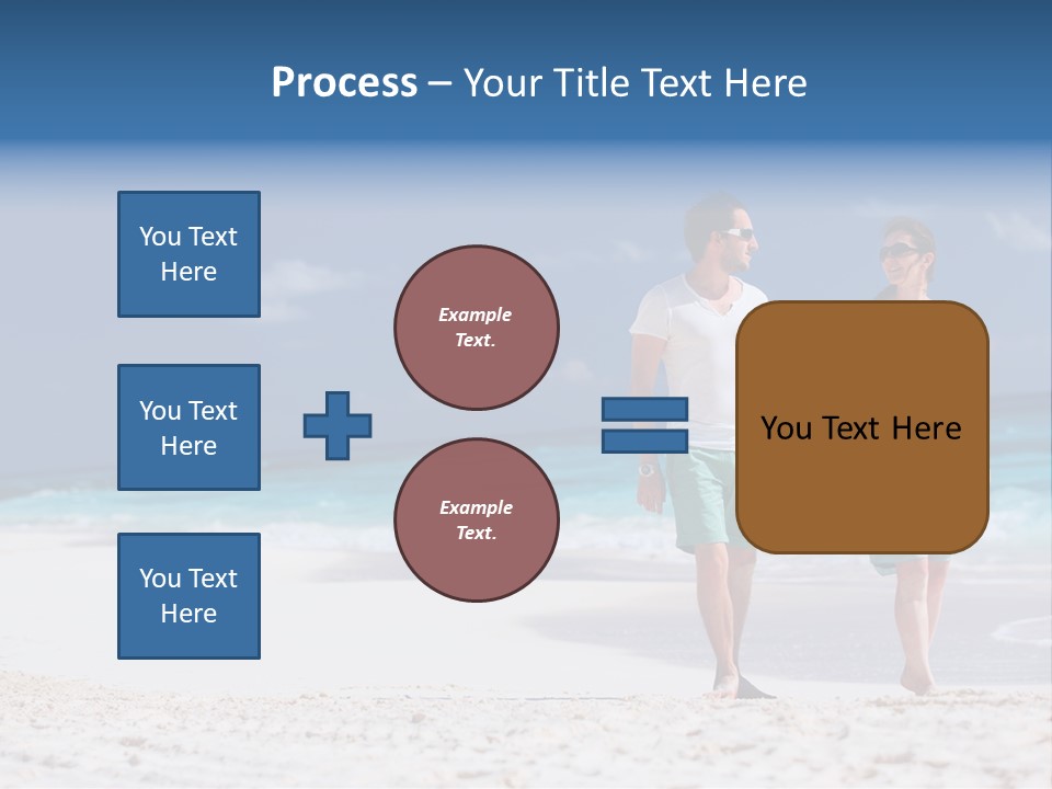 Female Water Attractive PowerPoint Template