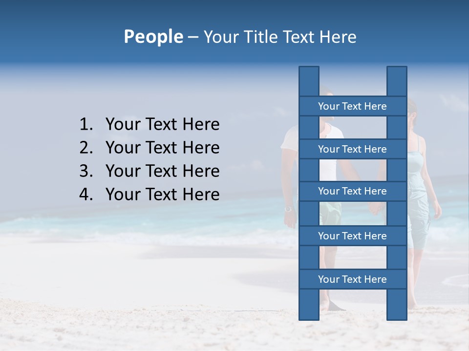 Female Water Attractive PowerPoint Template