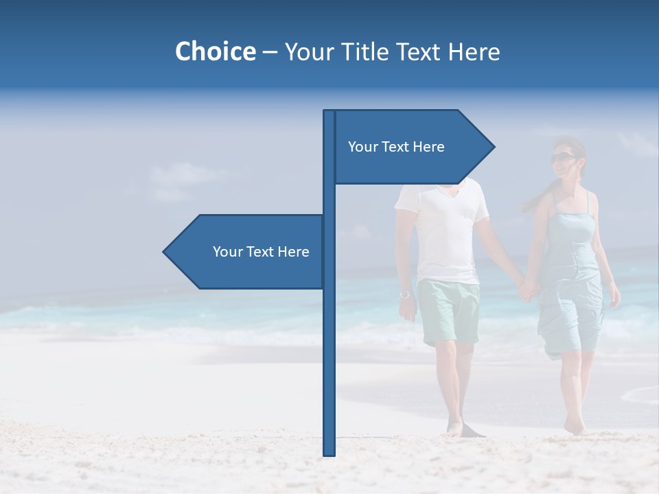 Female Water Attractive PowerPoint Template