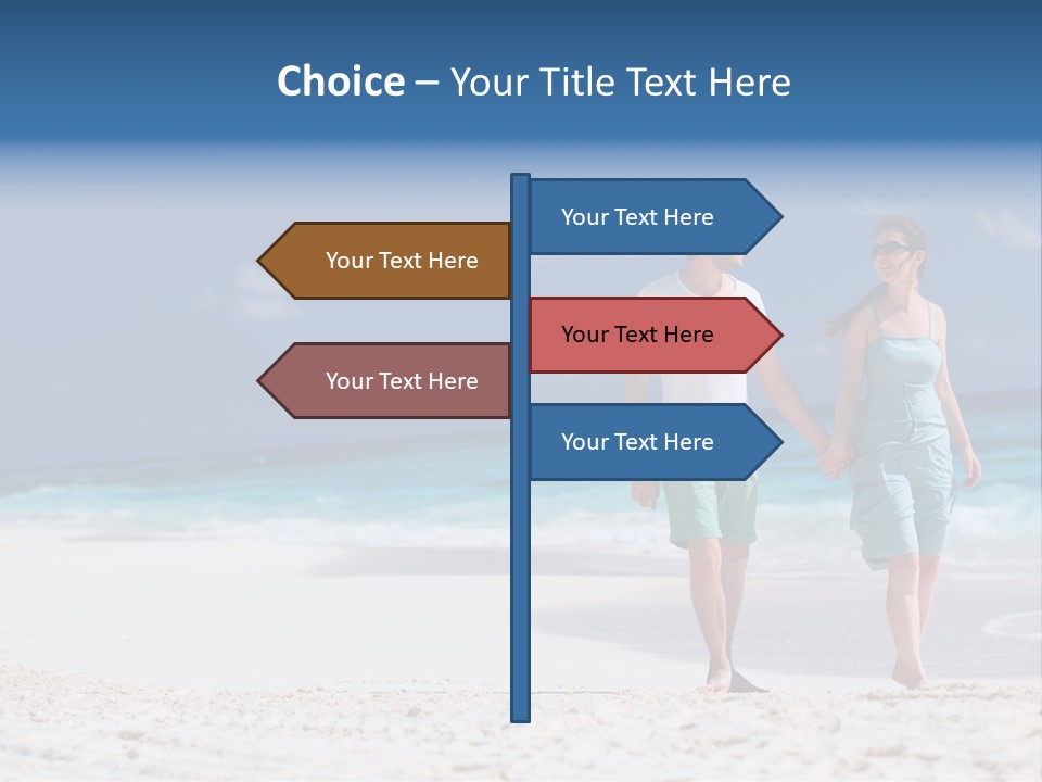 Female Water Attractive PowerPoint Template