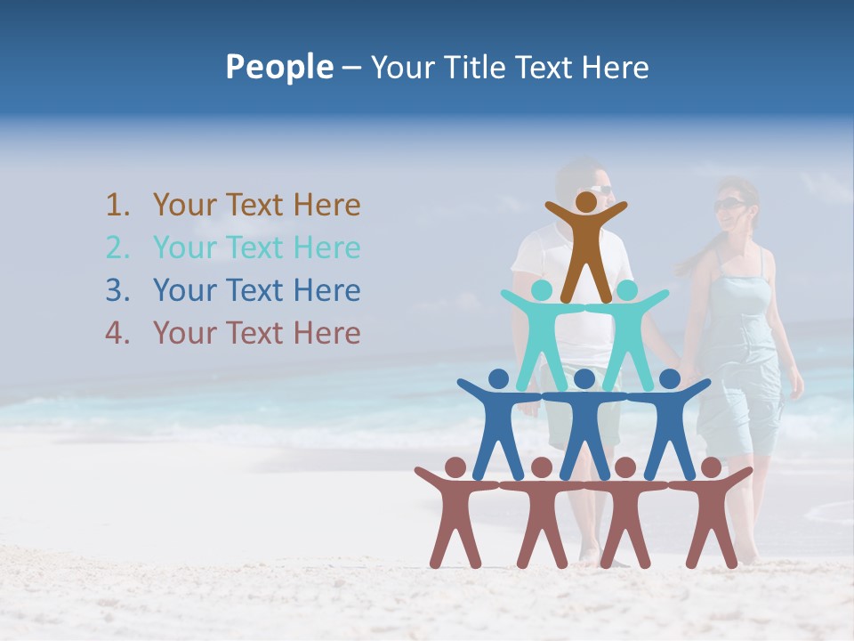 Female Water Attractive PowerPoint Template