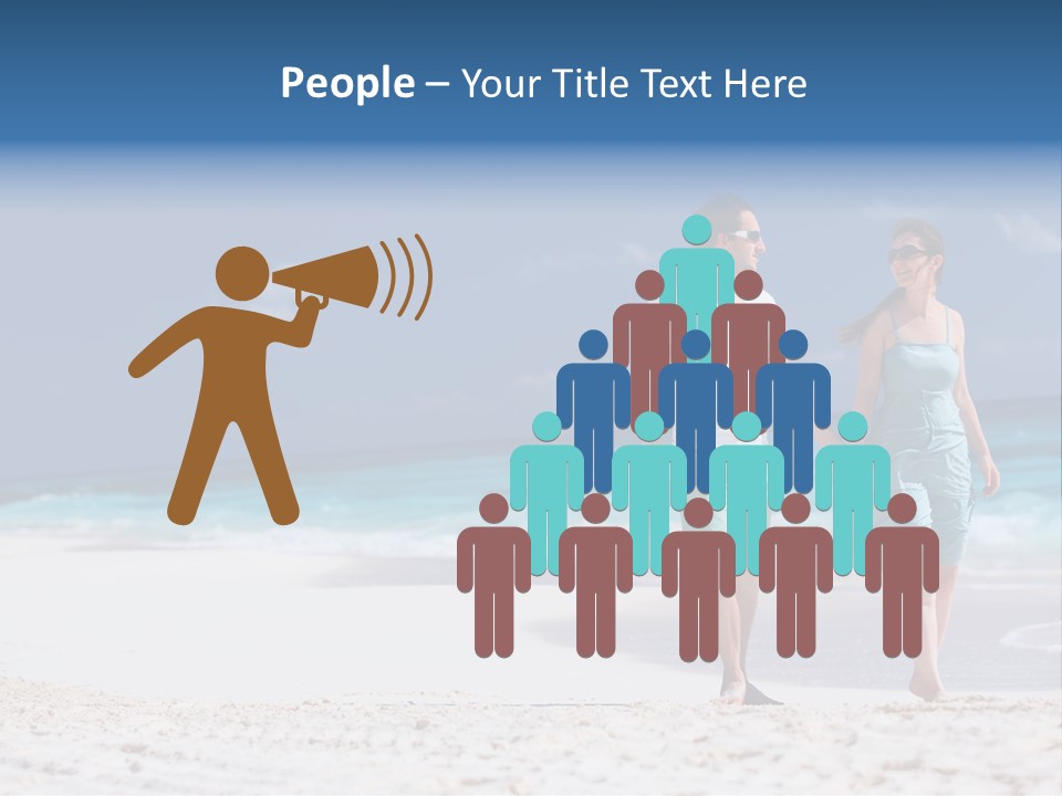 Female Water Attractive PowerPoint Template