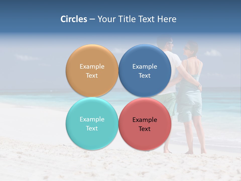 Water Happiness Together PowerPoint Template