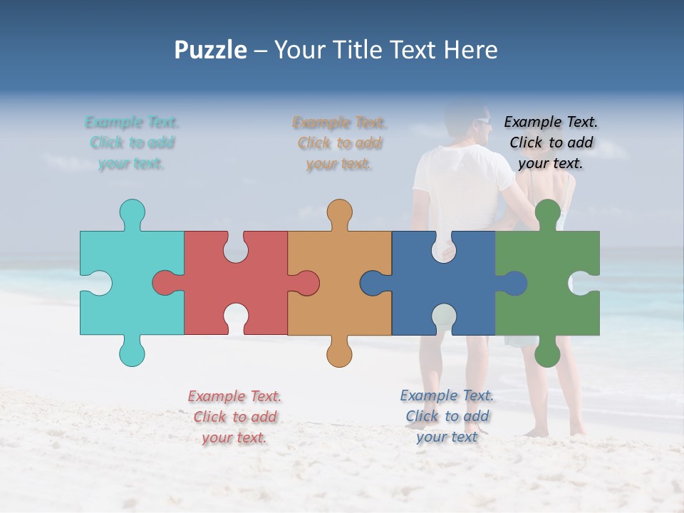 Water Happiness Together PowerPoint Template