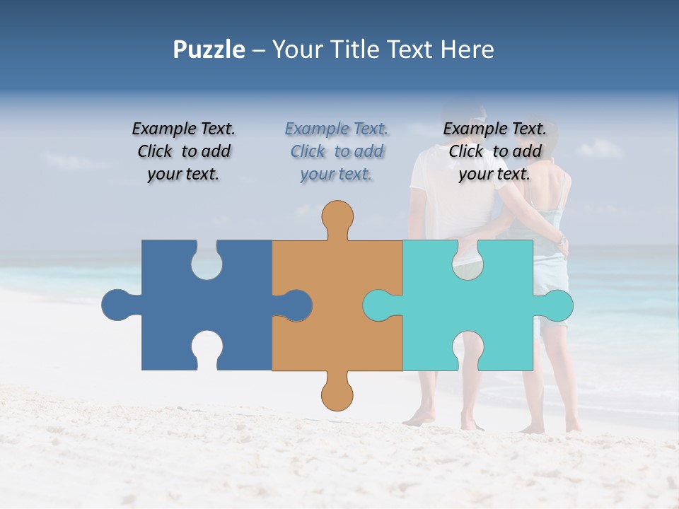 Water Happiness Together PowerPoint Template