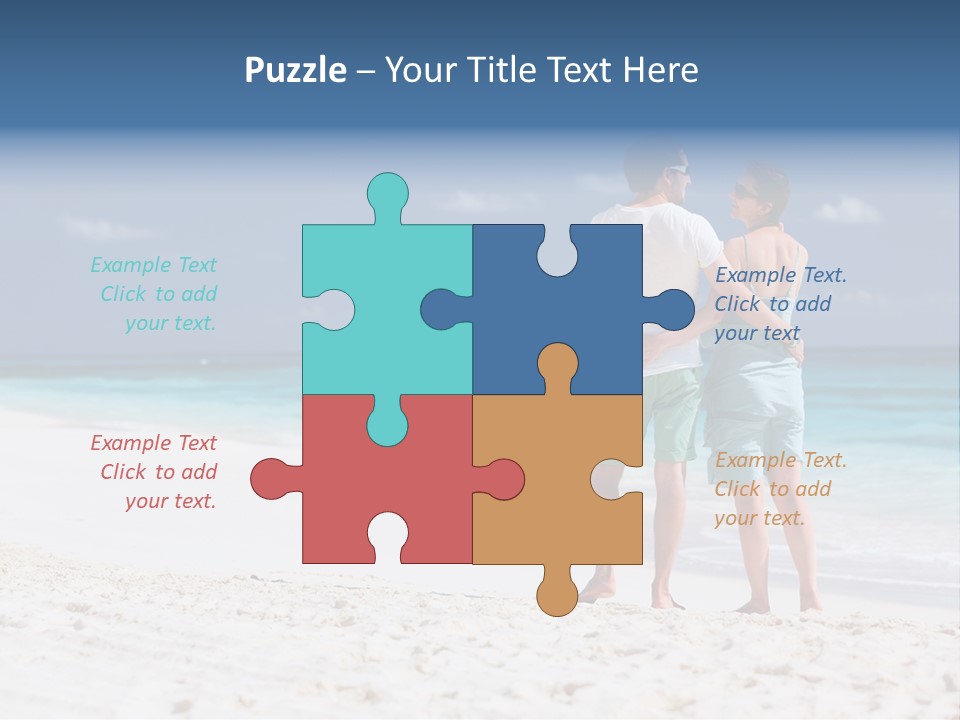 Water Happiness Together PowerPoint Template