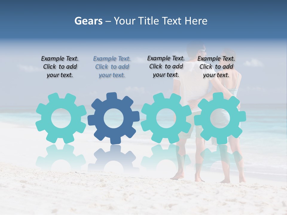 Water Happiness Together PowerPoint Template