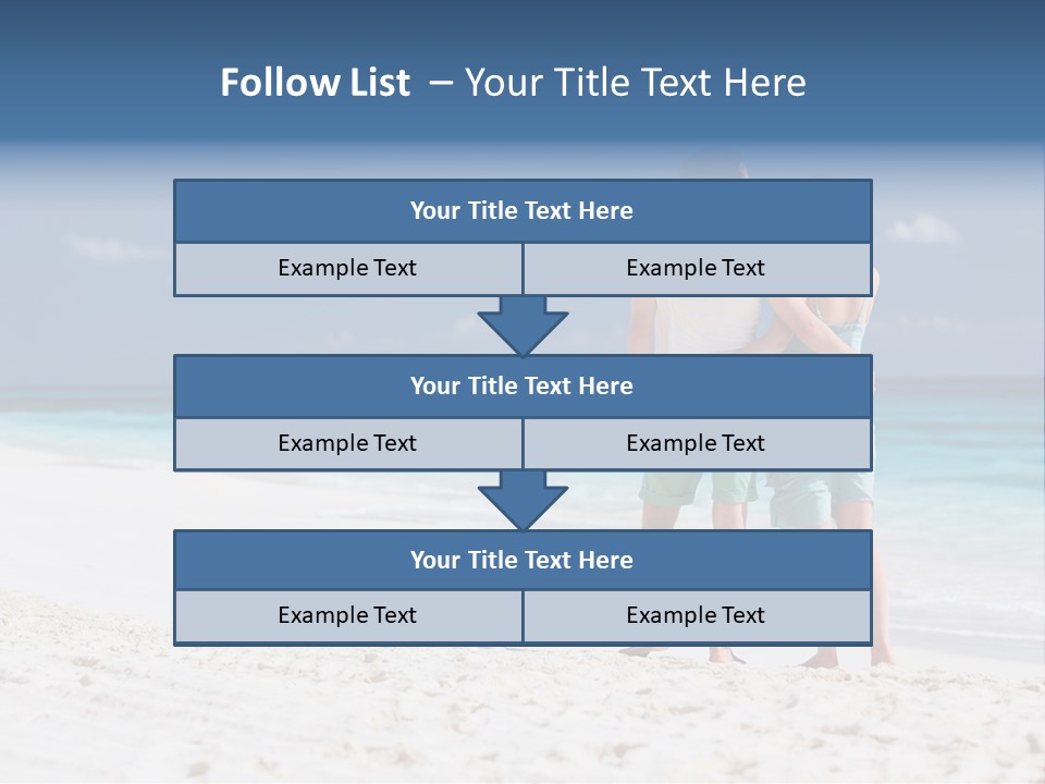 Water Happiness Together PowerPoint Template