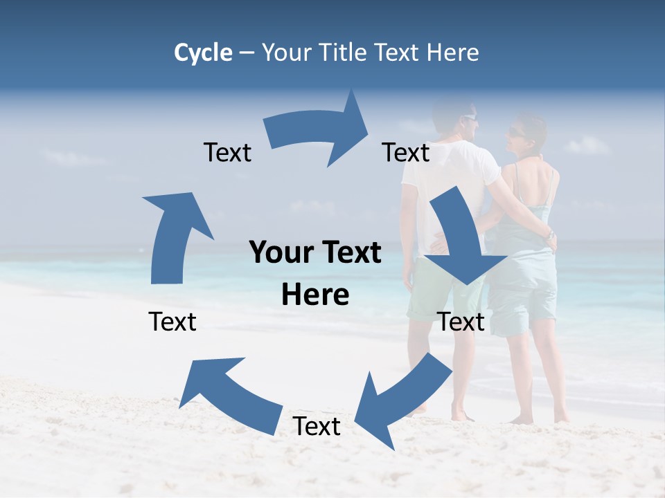 Water Happiness Together PowerPoint Template