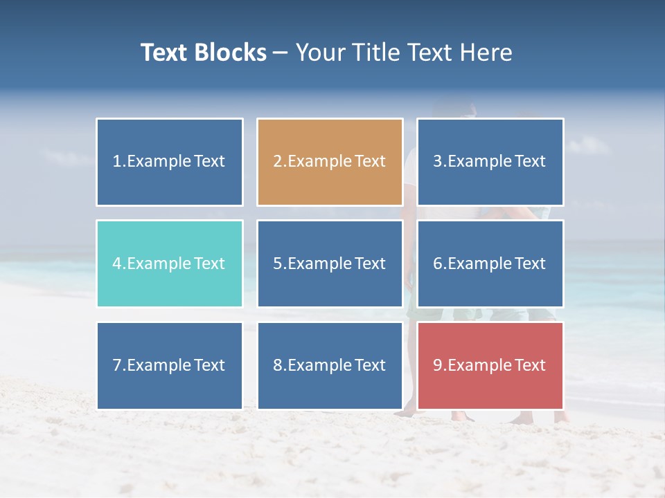 Water Happiness Together PowerPoint Template