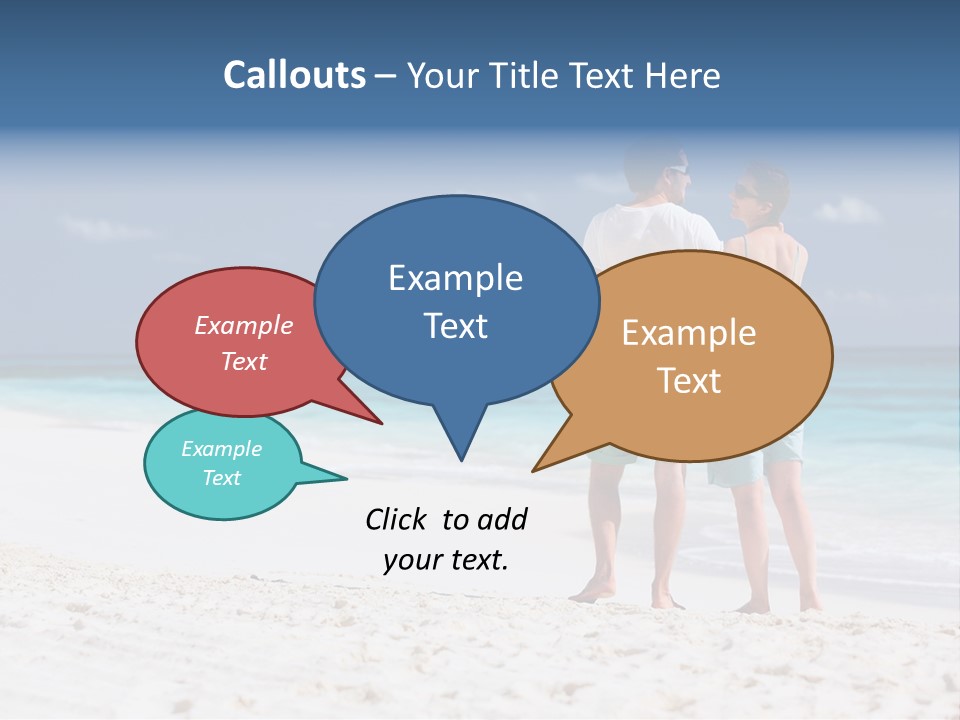 Water Happiness Together PowerPoint Template