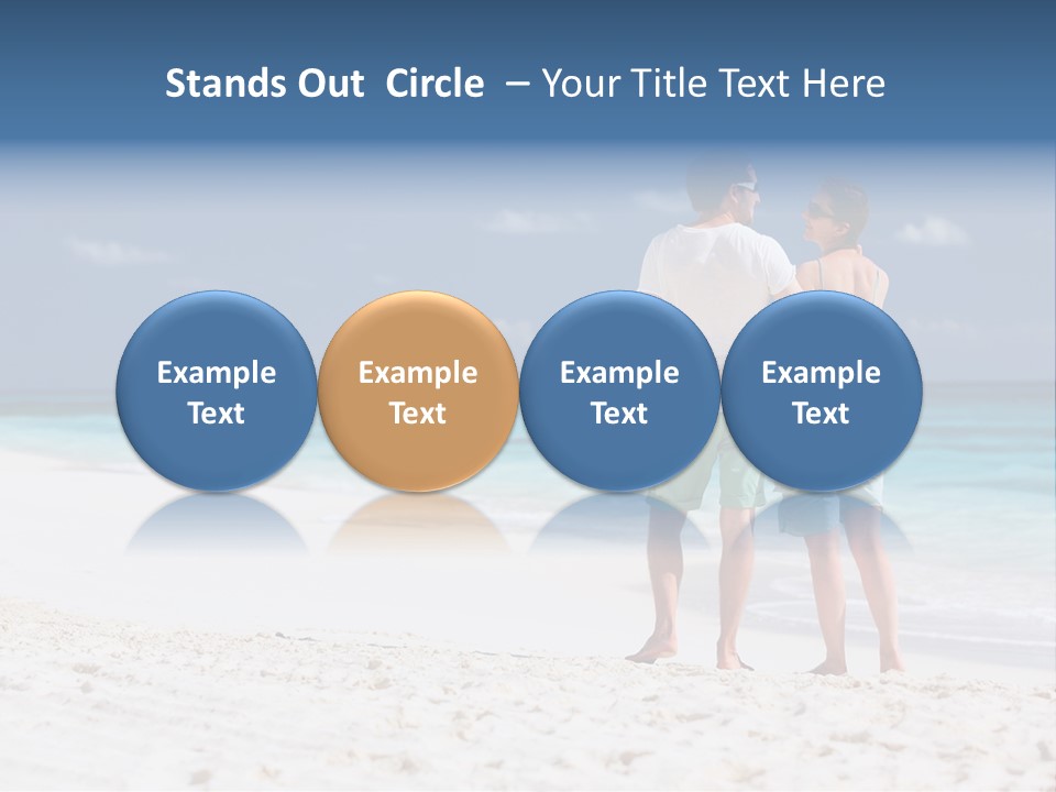 Water Happiness Together PowerPoint Template