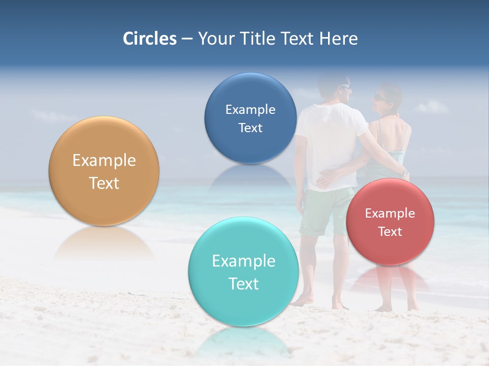 Water Happiness Together PowerPoint Template